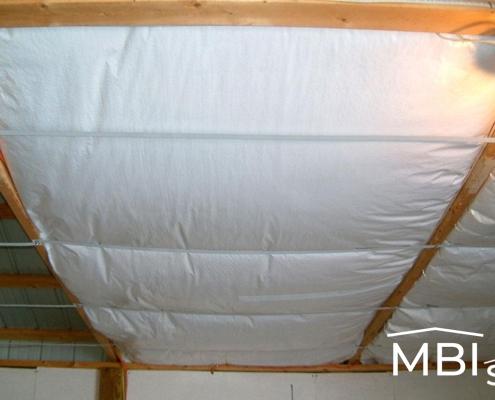 Secured w/ Banding, Tabs Tucked In Insulation Secured w/ Banding,