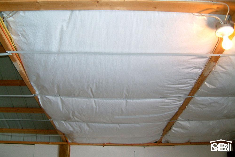 Secured w/ Banding, Tabs Tucked In Insulation Secured w/ Banding,