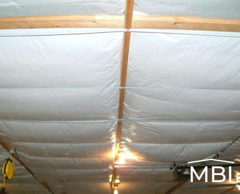 Banding Used To Secure Blankets Insulation with Banding