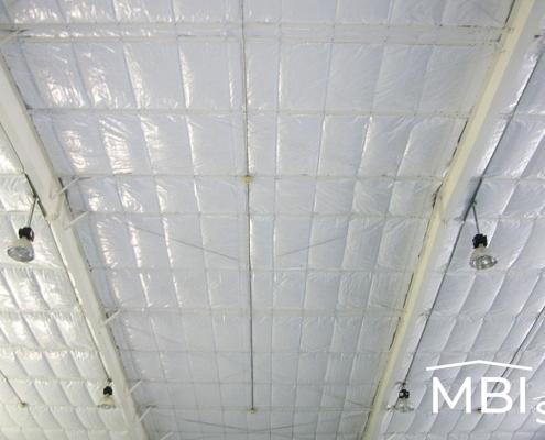retrofitted double layer roof insulation